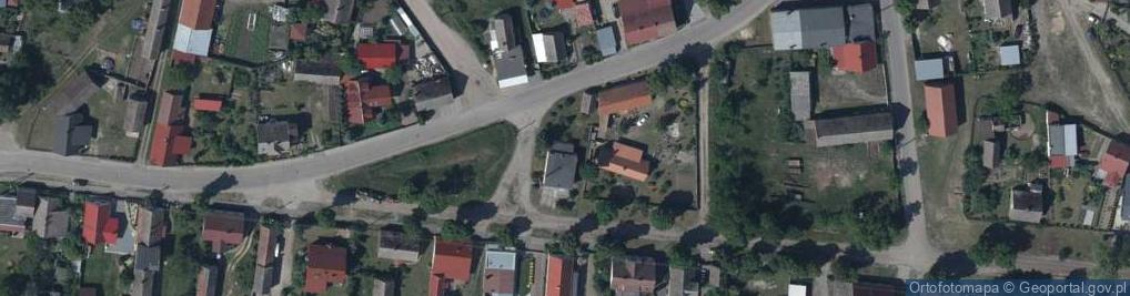 Zdjęcie satelitarne OSP w Smolnie Wielkim
