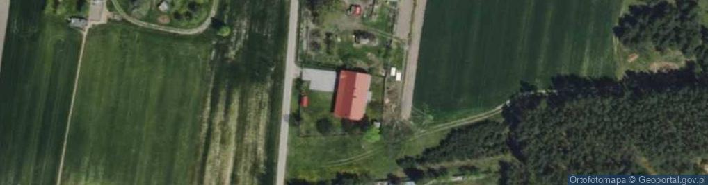 Zdjęcie satelitarne OSP w Sobiepanach