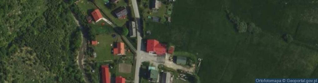 Zdjęcie satelitarne OSP w Soblówce