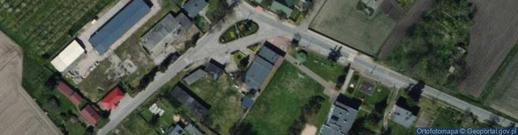 Zdjęcie satelitarne OSP w Sobótce Starej
