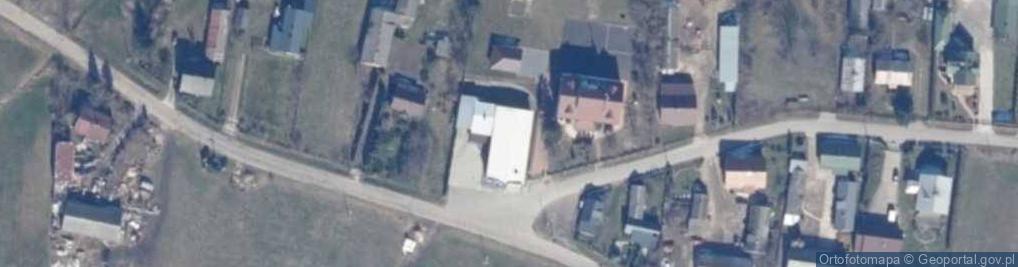 Zdjęcie satelitarne OSP w Sokole