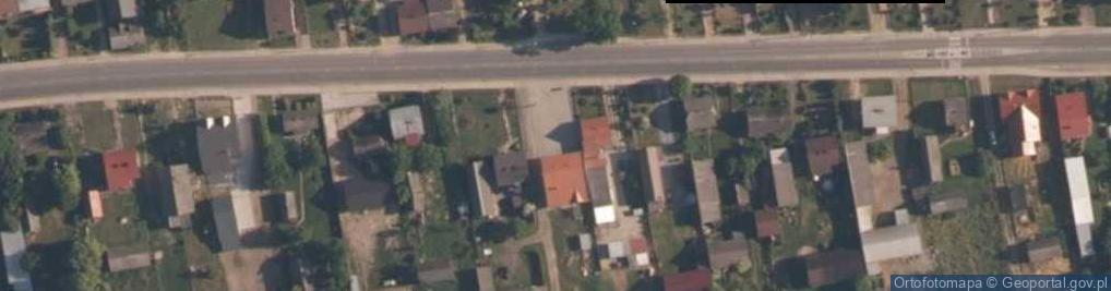 Zdjęcie satelitarne OSP w Sokolnikach