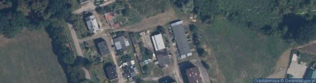 Zdjęcie satelitarne OSP w Sokołowie