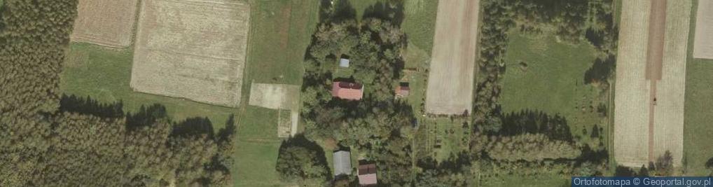 Zdjęcie satelitarne OSP w Sołonce