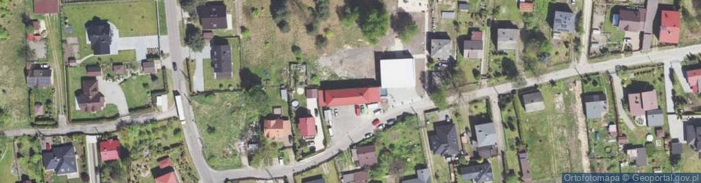 Zdjęcie satelitarne OSP w Sosnowcu Cieślach