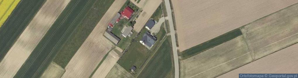Zdjęcie satelitarne OSP w Sporniaku