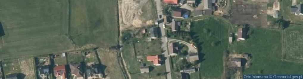 Zdjęcie satelitarne OSP w Stanicy Gmina Pilchowice