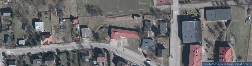 Zdjęcie satelitarne OSP w Stanisławowie