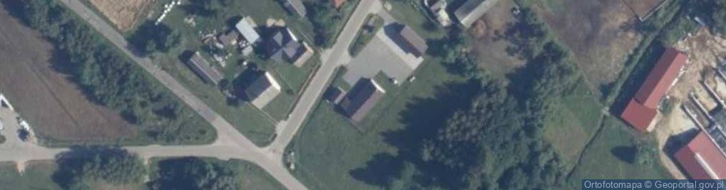 Zdjęcie satelitarne OSP w Starej Ruskołęce
