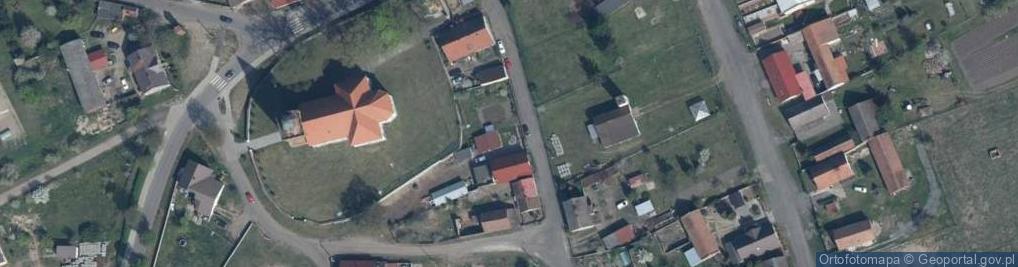 Zdjęcie satelitarne OSP w Starosiedlu