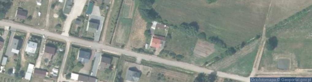 Zdjęcie satelitarne OSP w Starych Żdżarach