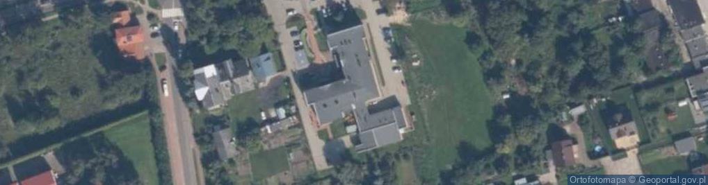 Zdjęcie satelitarne OSP w Starym Polu