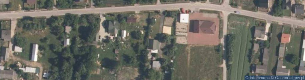 Zdjęcie satelitarne OSP w Stawowicach