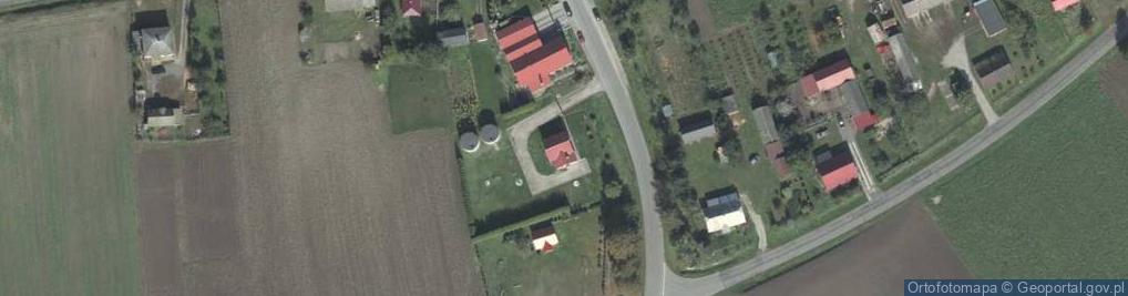 Zdjęcie satelitarne OSP w Stefankowicach