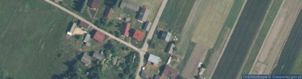 Zdjęcie satelitarne OSP w Stobcu