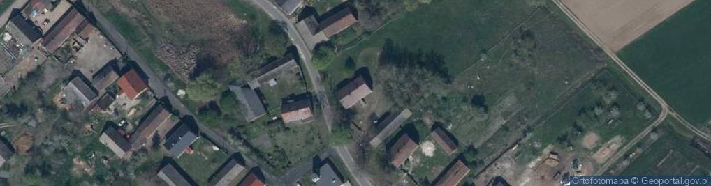 Zdjęcie satelitarne OSP w Strzegowie Lubuskim