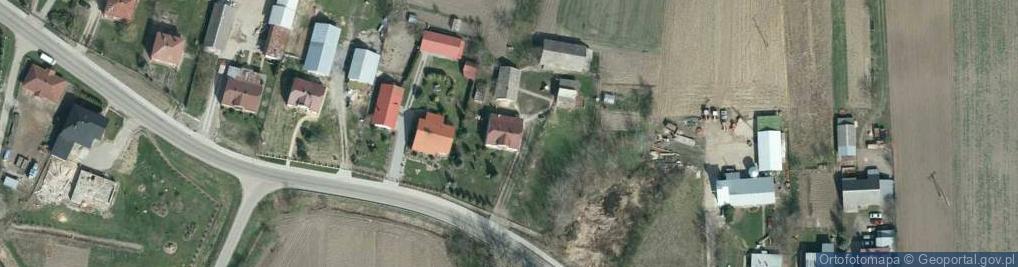 Zdjęcie satelitarne OSP w Stubienku