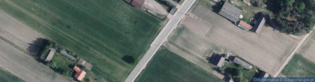 Zdjęcie satelitarne OSP w Studziance