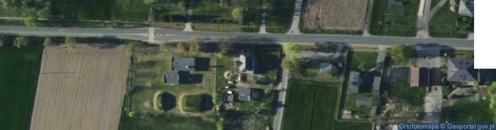 Zdjęcie satelitarne OSP w Suchcicach