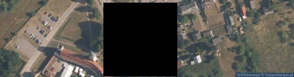 Zdjęcie satelitarne OSP w Sulejowie Podklasztorzu