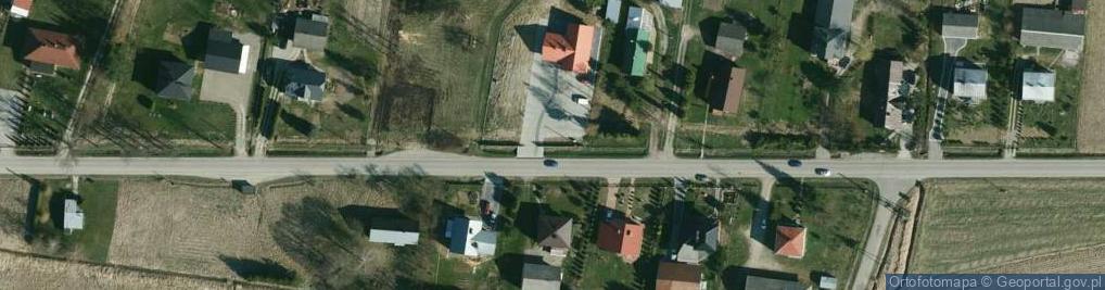 Zdjęcie satelitarne OSP w Sulistrowej