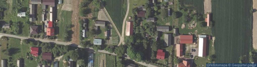 Zdjęcie satelitarne OSP w Sułówku