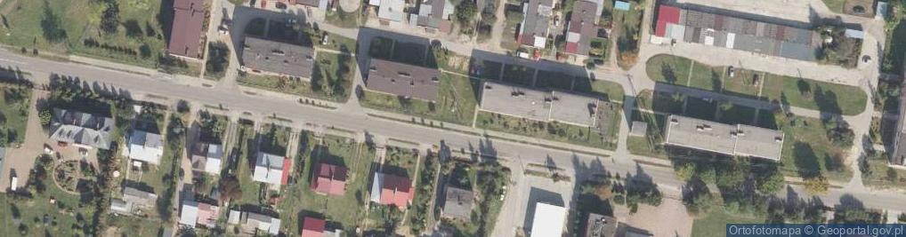 Zdjęcie satelitarne OSP w Surochowie