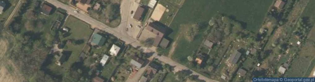 Zdjęcie satelitarne OSP w Swędowie