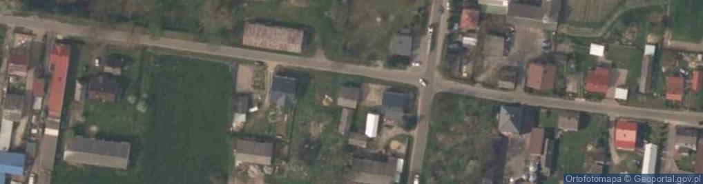 Zdjęcie satelitarne OSP w Świątkowicach