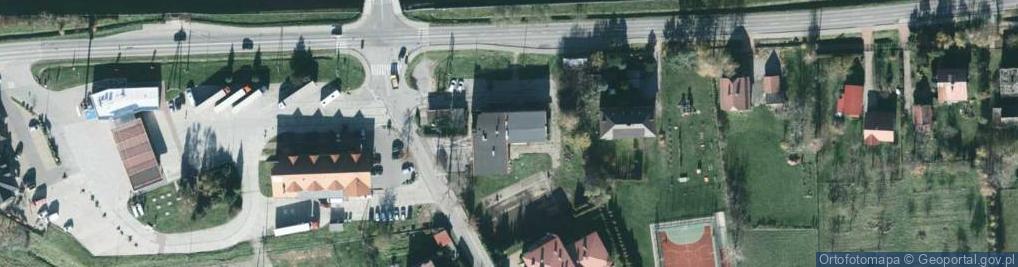 Zdjęcie satelitarne OSP w Świętoszówce