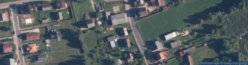 Zdjęcie satelitarne OSP w Szczutowie