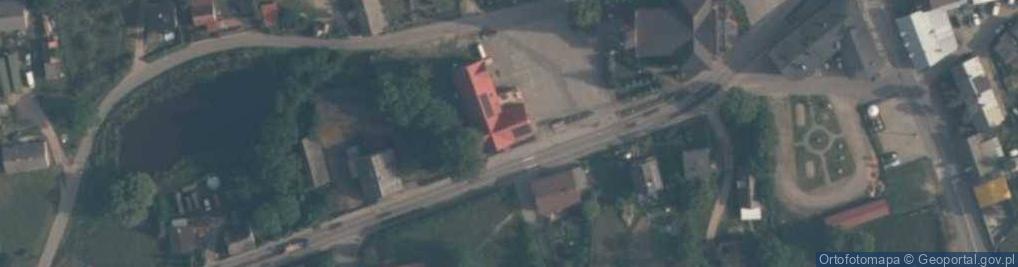 Zdjęcie satelitarne OSP w Szymbarku