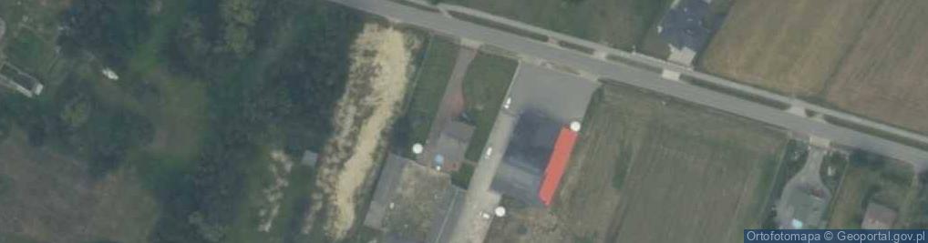 Zdjęcie satelitarne OSP w Taczowie