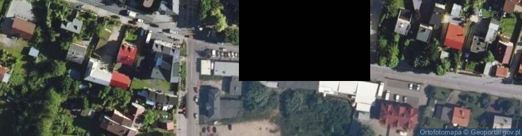 Zdjęcie satelitarne OSP w Tarczynie