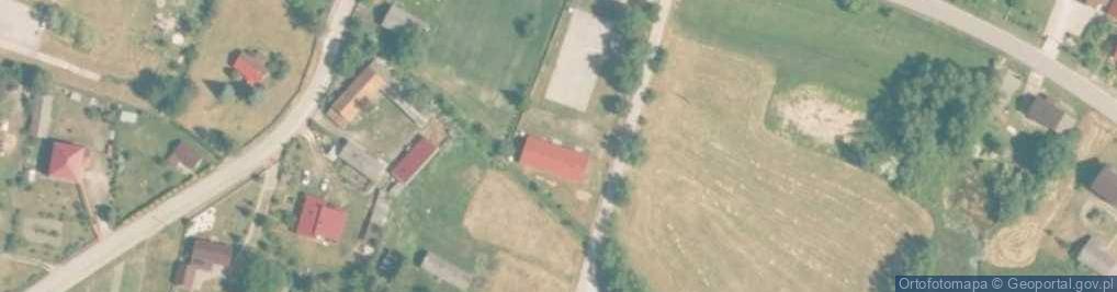 Zdjęcie satelitarne OSP w Tarnawie