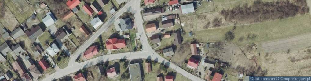 Zdjęcie satelitarne OSP w Tarnobrzegu Sielcu