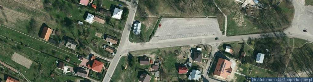 Zdjęcie satelitarne OSP w Tarnowcu