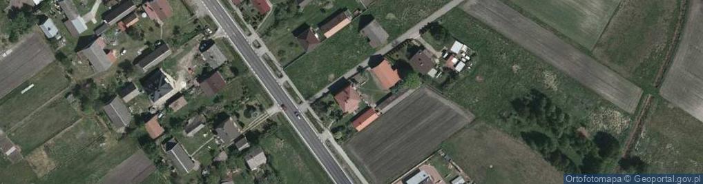 Zdjęcie satelitarne OSP w Tarnowskiej Woli