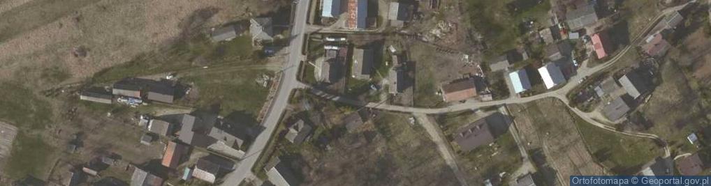 Zdjęcie satelitarne OSP w Temeszowie