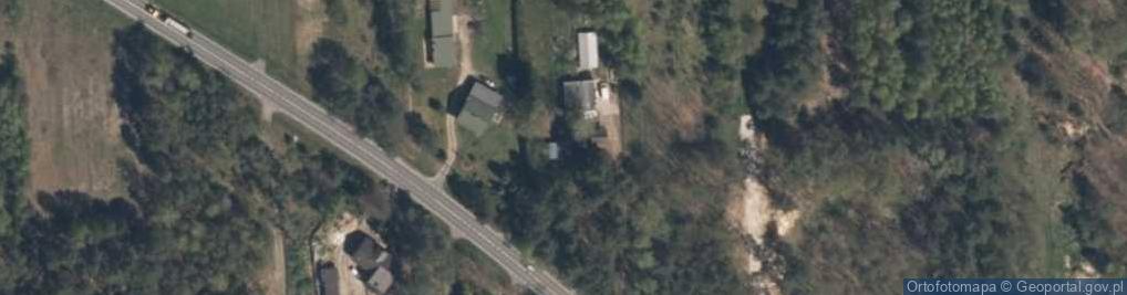 Zdjęcie satelitarne OSP w Teodorach