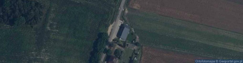 Zdjęcie satelitarne OSP w Teodorowie