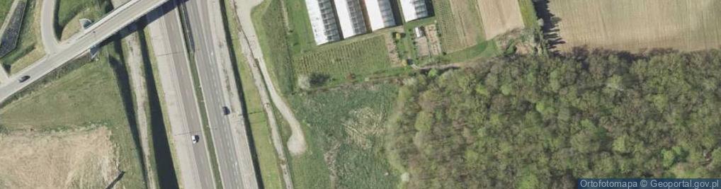 Zdjęcie satelitarne OSP w Tereszynie