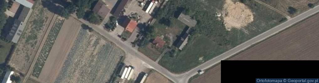Zdjęcie satelitarne OSP w Trębkach Nowych