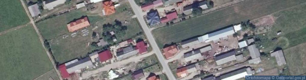 Zdjęcie satelitarne OSP w Trzciance