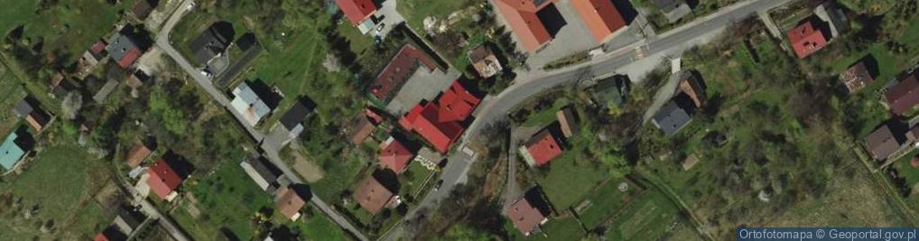 Zdjęcie satelitarne OSP w Trzebini