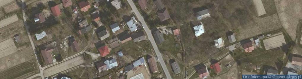 Zdjęcie satelitarne OSP w Turzym Polu