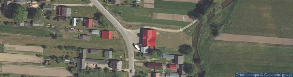 Zdjęcie satelitarne OSP w Turzyńcu