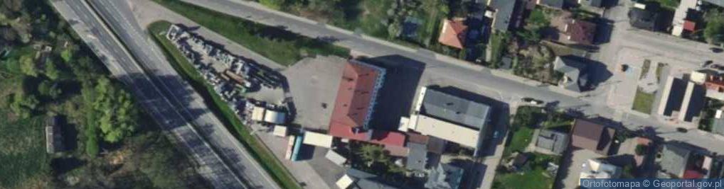 Zdjęcie satelitarne OSP w Tuszynie