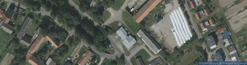 Zdjęcie satelitarne OSP w Ujeźdźcu