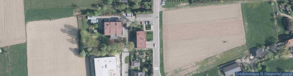 Zdjęcie satelitarne OSP w Ustroniu Nierodzimiu